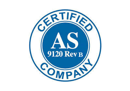 AS 9120 Rev B Certified